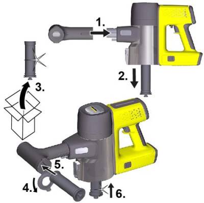 Karcher VC 7 Yourmax Extra 25.2 V Dikey Şarjlı Süpürge - 7