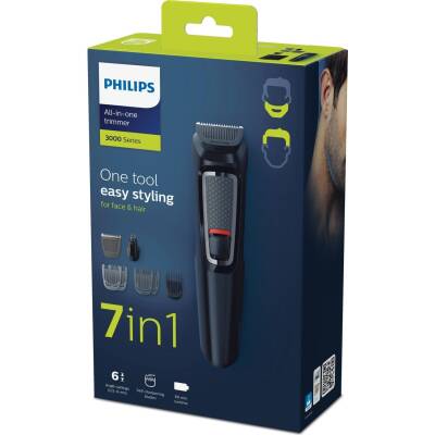 Philips Multigroom 3000 Serisi MG3721/14 7'si 1 Arada Erkek Bakım Seti - 6